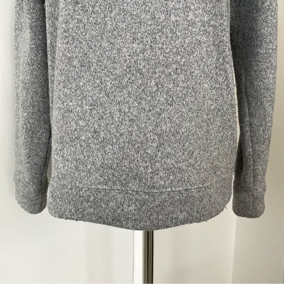 Vineyard Vines Women’s Fleece Quarter Zip Gray Size Large - Picture 7 of 16